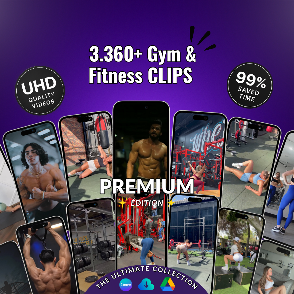 Gym and Fitness Clips