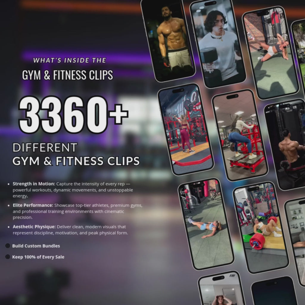 Gym and Fitness Clips
